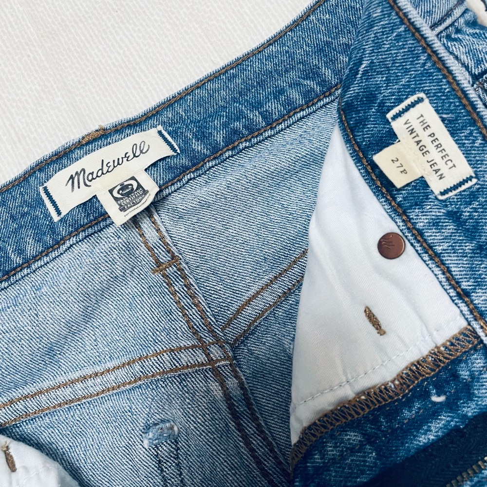 Madewell Women's The Perfect Vintage Jean in Light Blue